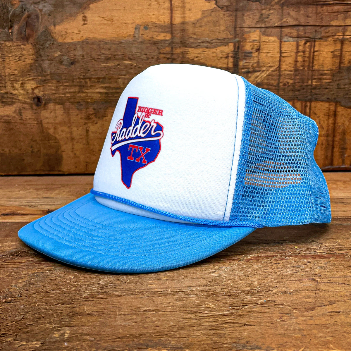 80s Texas Ranger Embroidered Trucker Hat 