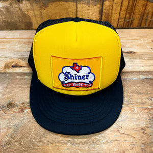 Big Shiner Bock Trucker Hat with Patch - Hats - BIGGIETX (6715601387676)