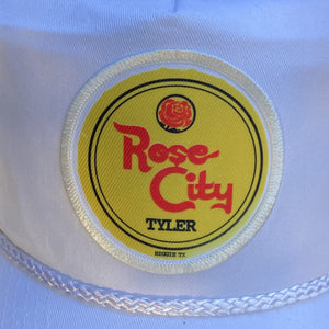 BIGGIE TX - Rose City (Tyler) Patch on Classic Golf Hat with Braided Rope Trim - Hats - BIGGIE TX (5596164915356)