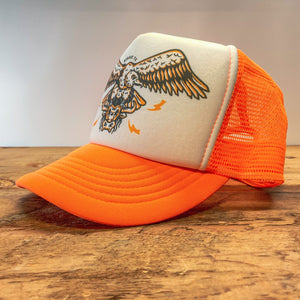 BIGGIE TX - Texas Vulture Design on Big Trucker Hat - Hats - BIGGIE TX (5857469726876)