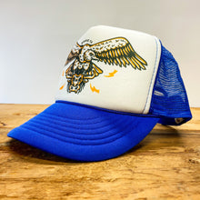 Load image into Gallery viewer, BIGGIE TX - Texas Vulture Design on Big Trucker Hat - Hats - BIGGIE TX (5857469726876)
