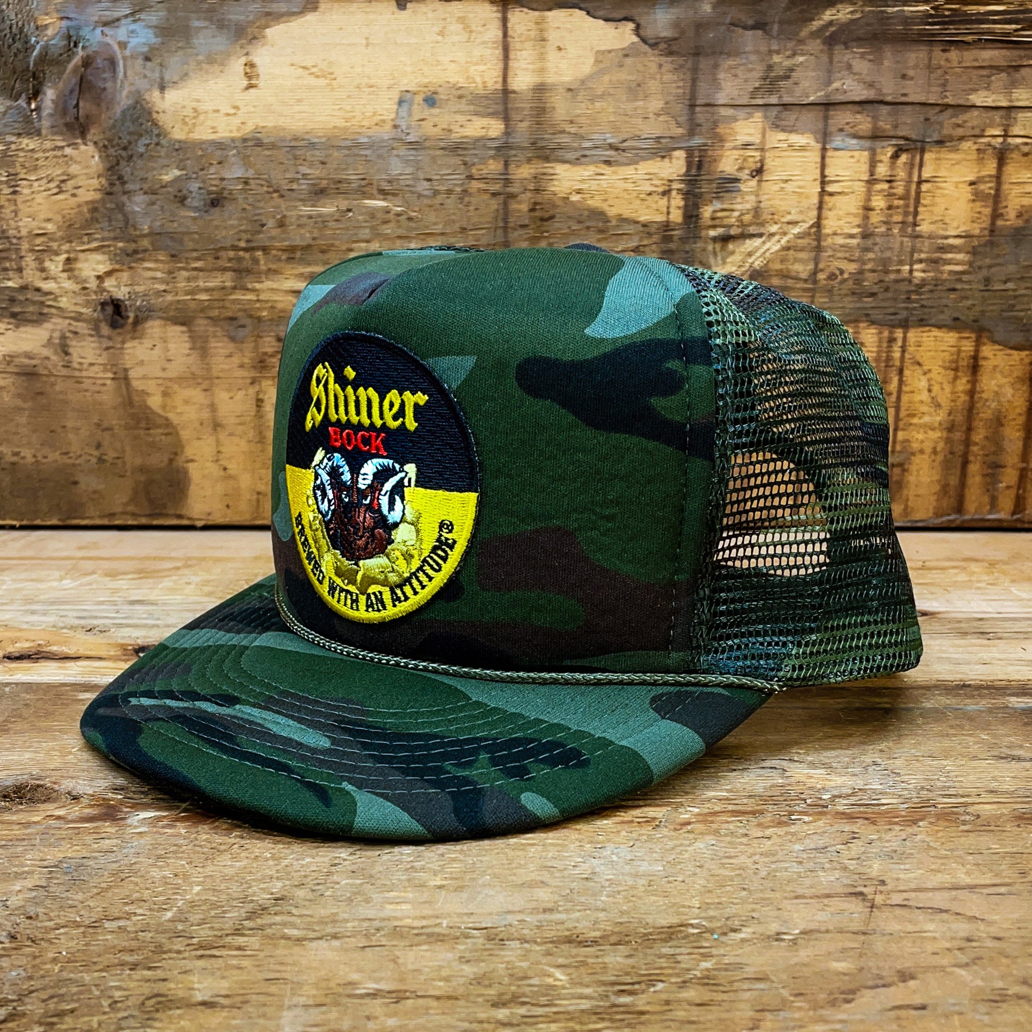 Camo Snapback Trucker Cap