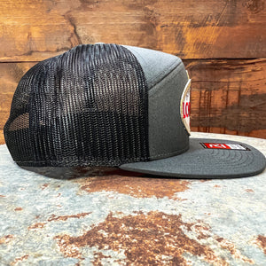 Richardson Flat Bill Snapback with Lone Star Beer Patch - Hats - BIGGIETX (6709219197084)