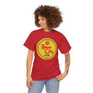 Rose City (Tyler, TX) Short Sleeve Tee Shirt - T-Shirt - BiggieTexas