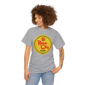 Rose City (Tyler, TX) Short Sleeve Tee Shirt - T-Shirt - BiggieTexas